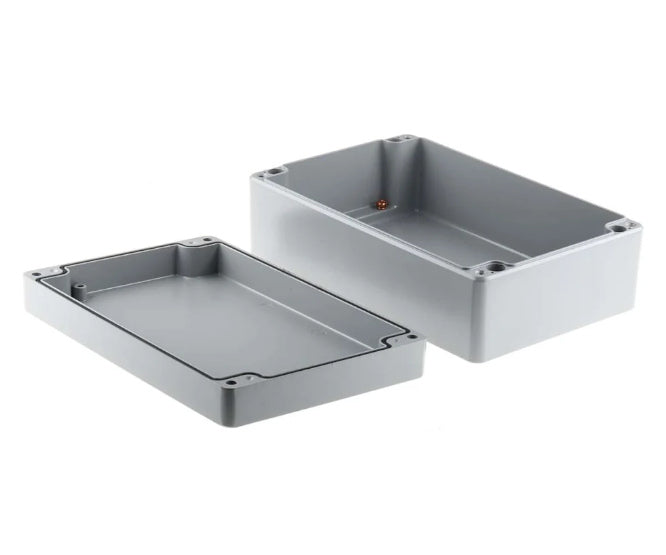 Ip65 aluminum enclosure d/c 188x120x 78mm fa3   grey