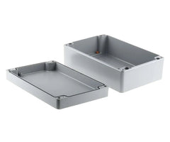 Ip65 aluminum enclosure d/c 188x120x 78mm fa3   grey