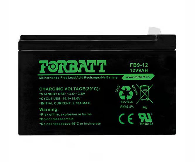 Battery sla/vrla 12v 9ahr fb9-12