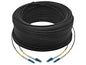 Scoop Fibre Outdoor Uplink Cable 150M LC-LC UPC 2Core