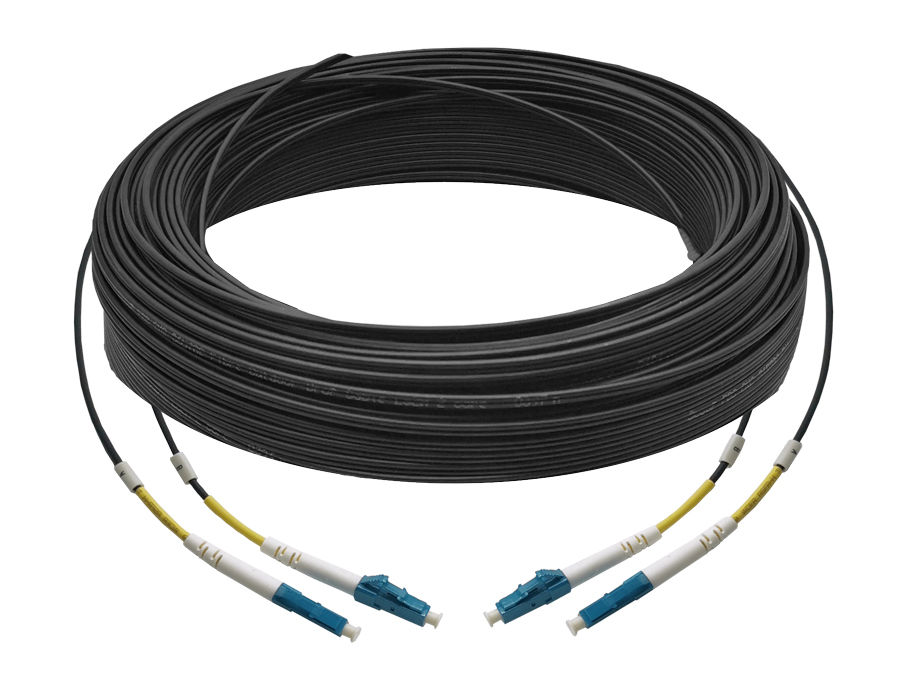 Scoop Fibre Outdoor Uplink Cable 30M LC-LC UPC 2Core