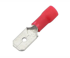 4.75mm red pre-insulated spade terminal mdd 1.25-187(5)