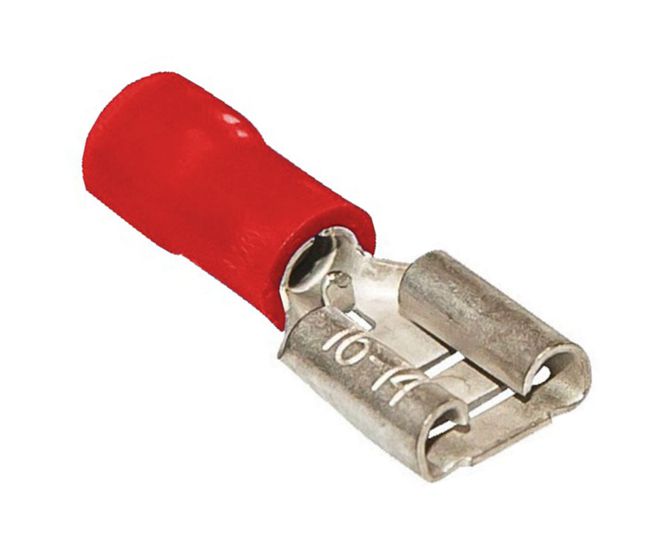 Pre insu. terminal 6.35mm red - debulk fdd 1.25-250