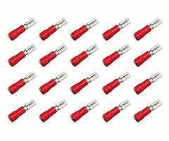 2.8mm red pre-insulated push-on terminal - 1k/bag fdd 1.25-110(5)