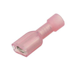 Full insu. nylon terminal 6.35mm red - debulk fdfn1.25-250