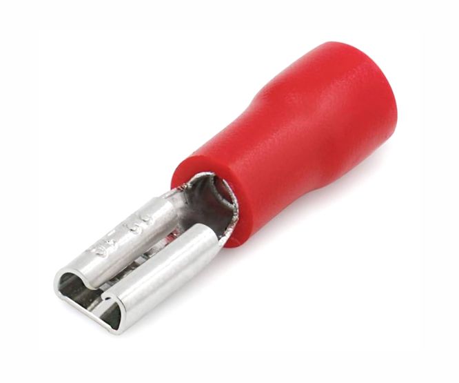 2.8mm red pre-insulated push-on terminal - debulk fdd 1.25-110(5)