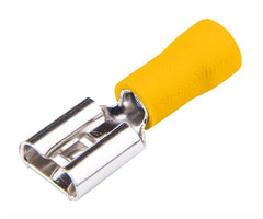 Terminal pre-insulated yl 6.35mm fem fdd 5.5-250