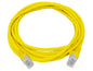 Linkbasic 3 Metre UTP Cat5e Flylead Yellow