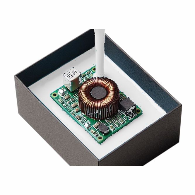 Resin potting compound brown 500g fr707f-500