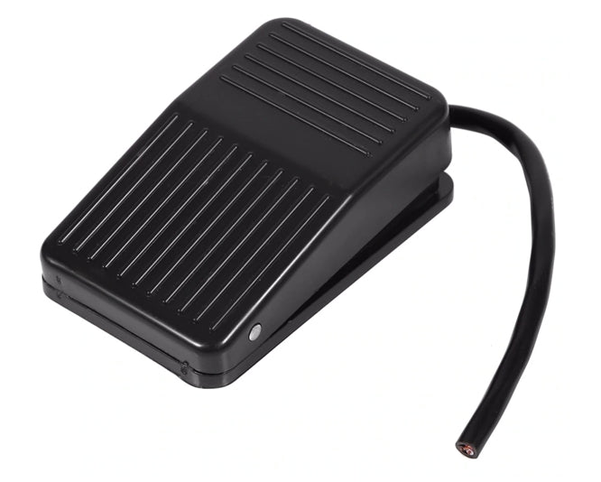 Foot operated floor switch 220v 10a 100mm open end lead tfs-1