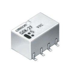 Relay dpdt 1a 12vdc smd g6k-2f-y 12dc *d*
