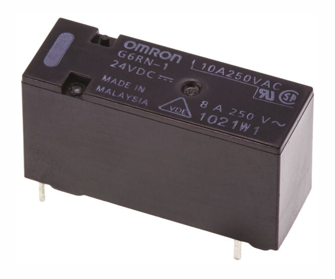 Relay spst 8a 24vdc rect 4pcb g6rn-1a 24vdc