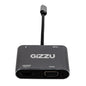 Gizzu 4-in-1 Type-C to HDMI/VGA/USB3.0 Hub