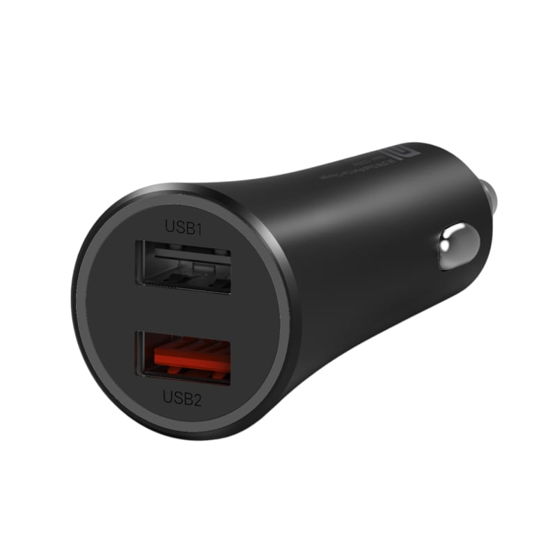 Xiaomi 37W Dual-Port Car Charger - Black - Price Concious Spot >>>  PC SPOT