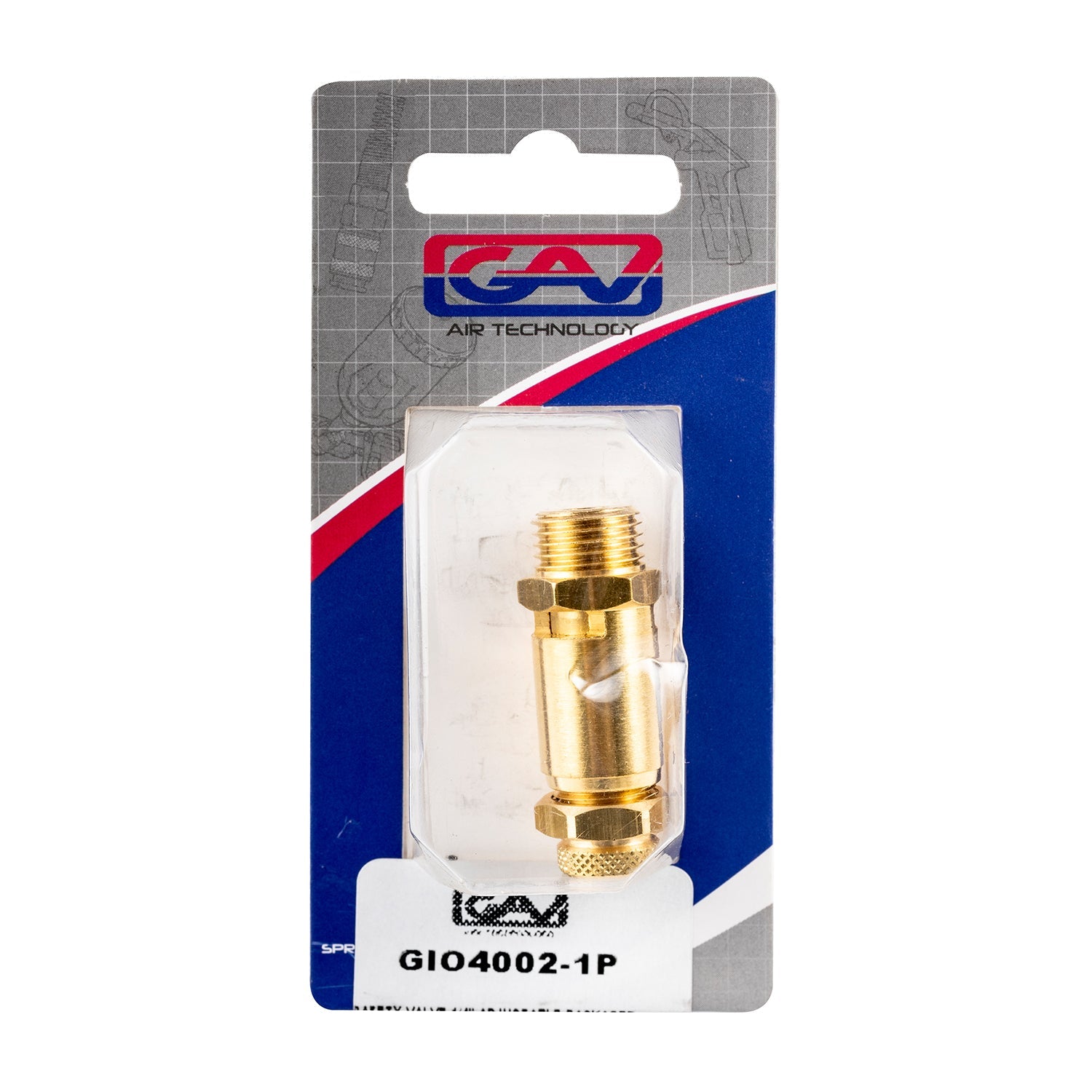 SAFETY VALVE 1/4' ADJUSTABLE PACKAGED