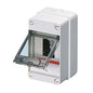 Ip55 enclosure flip lid 170x105x98 white gw40001