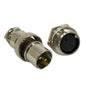 M16 2w reverse gender mic plug and socket connector gx16f-2p