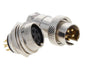 M16 8w reverse gender mic plug and socket connector gx16f-8p
