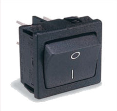 Rocker switch dpst off(on) 22x20mm h8651vbaab momentary