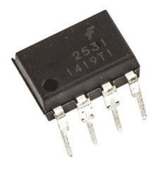 Optocoupler dip 2ch 2k5v hcpl2531