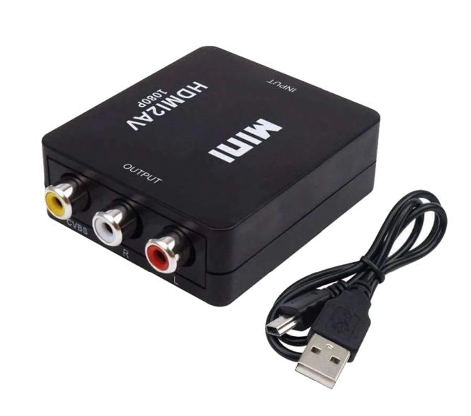 Hdmi input to av converter up scaler 1080p hd - blk hdv-m610