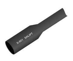 Sleeving heatshrink 6.0mm black per meter pcs S-901-6.0MM-BLK