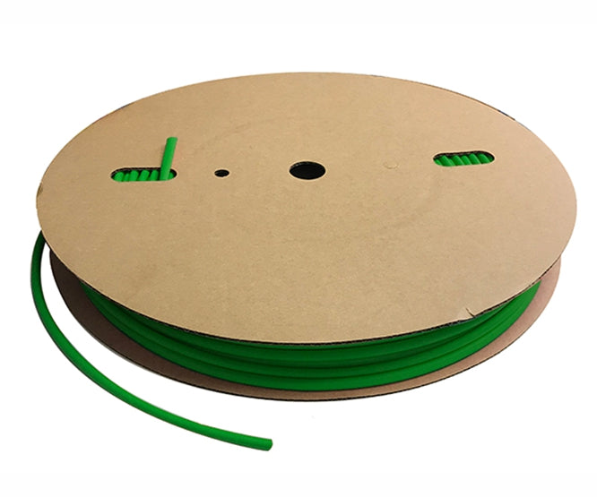 Sleeving heatshrink 1.5mm green - 200m/reel s-901-1.5mm-gr-t *reel*