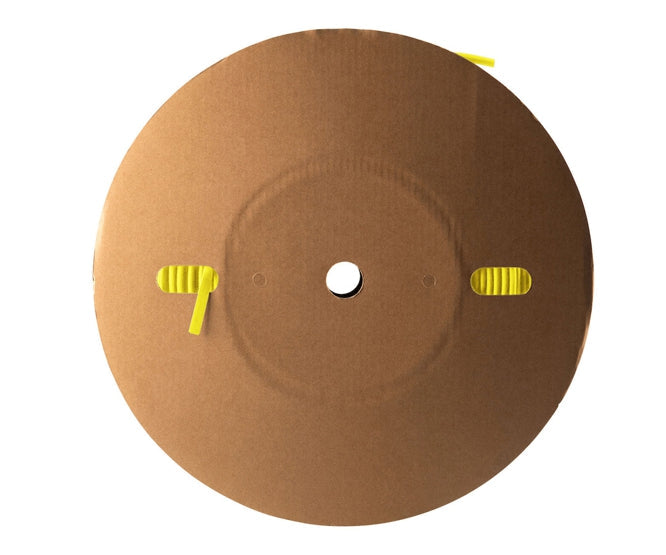 Sleeving heatshrink 10mm yellow - 100m/reel s-901-10mm-yl-t  *reel*