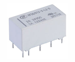 Latching relay pcb dpdt 2a 12v rect 10pin hfd2-012-s-l2-d
