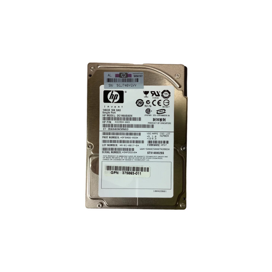 HP 146GB 2.5” SAS HDD 9F6066-033
