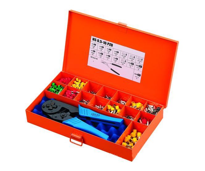 Crimper and bootlace terminal assortment hs0.5-16pzd