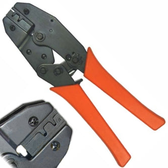Hand crimper tool for open barrel terminals ht-236u