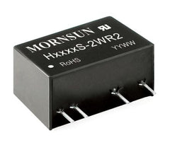 Dc-dc converter dil i=12 o=12vdc 2w h1212s-2wr2