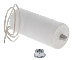 Electrolytic lighting capacitor 8uf 250v 34x68mm w/lead hy24-8uf 10% 250vac