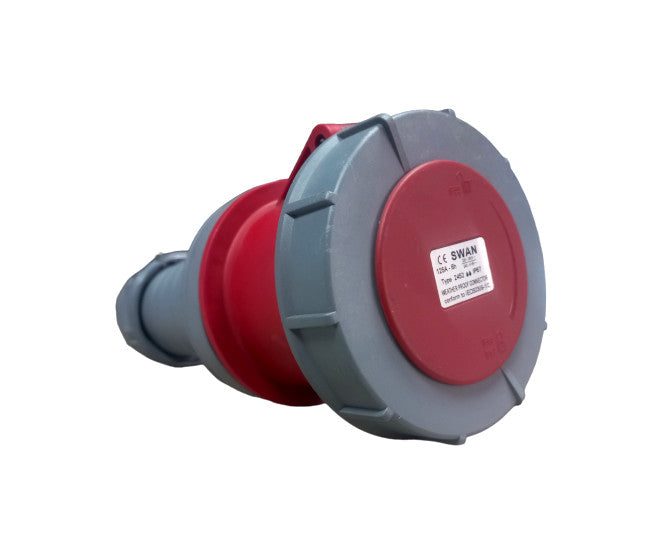 Industrial connector 125A IP67 3p E 380V IP67 IPS-CE-2442