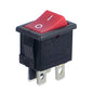 Rocker switch mini dpst off-on 6a mr-21a-q-r/b-3h-h-z54