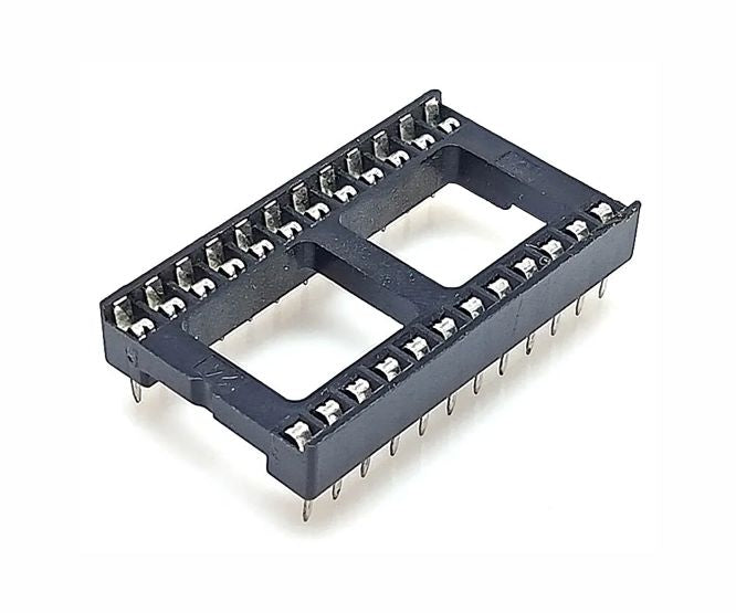 Ic socket dil 0.6 24w std d-leaf - debulk iss24-0.6 *dbk*