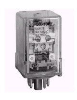 Relay dpdt 10a 220vac rnd 8pl hf10ff/240a-2zd