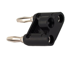 Adapter banana socket - plug dual k2155-bk
