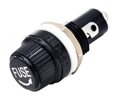 Fuse holder panel mount 5x20 round hole cq-206hu