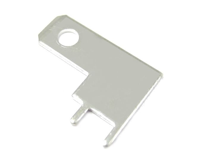 Spade terminal push-on 6.35mm r/a k27-00a(h)