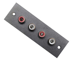 4 way insulated rca socket k272