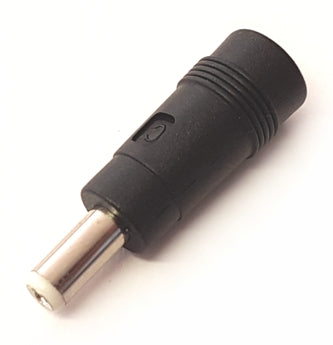 Adapter dc 2.5mmx14mm plug to 2.5mmx9mm socket 180753