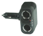 Adapter cigarrete plug - 2xcigarrete socket battery checker k3216