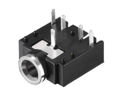 3.5mm stereo socket pcb d/type 5p k3610d