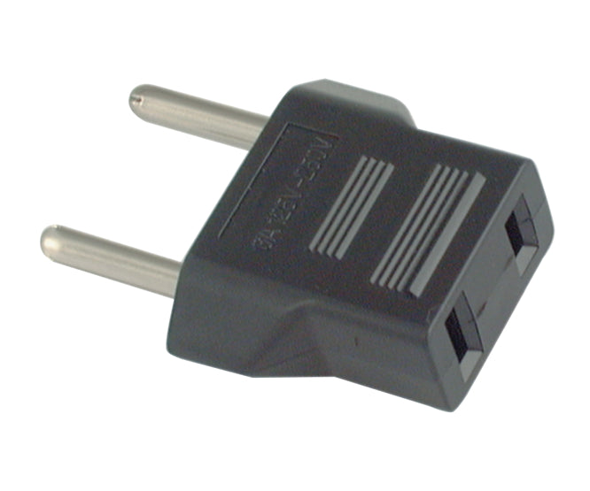Adaptor eu-usa 2pin round pins to flat socket k3761