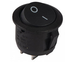 23mm round rocker switch spst momentary (on)-off kcd1-5-111