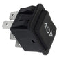 Rocker switch dpdt (on)-off-(on) 33x25mm - debulk kcd2-3-223