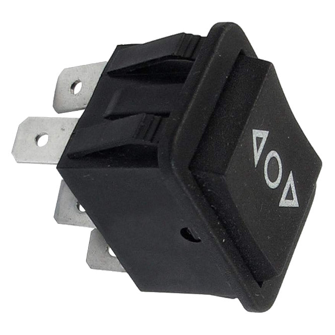 Rocker switch dpdt (on)-off-(on) 33x25mm - debulk kcd2-3-223