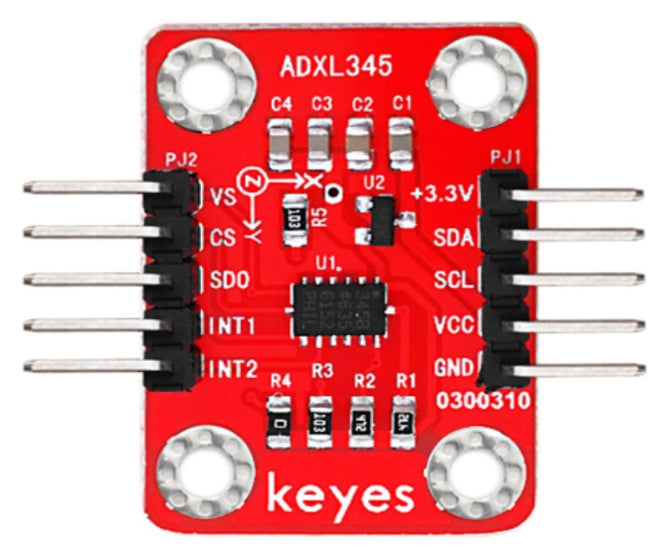 Acceleration sensor board ke0055